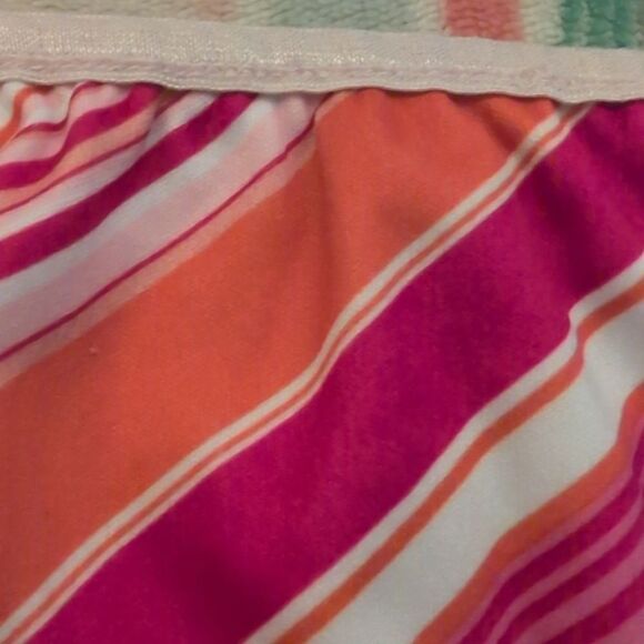Vintage Girls Y2K Cherokee Reversible Butterfly Stripe Print Skirt Size 7/8 - Picture 4 of 5